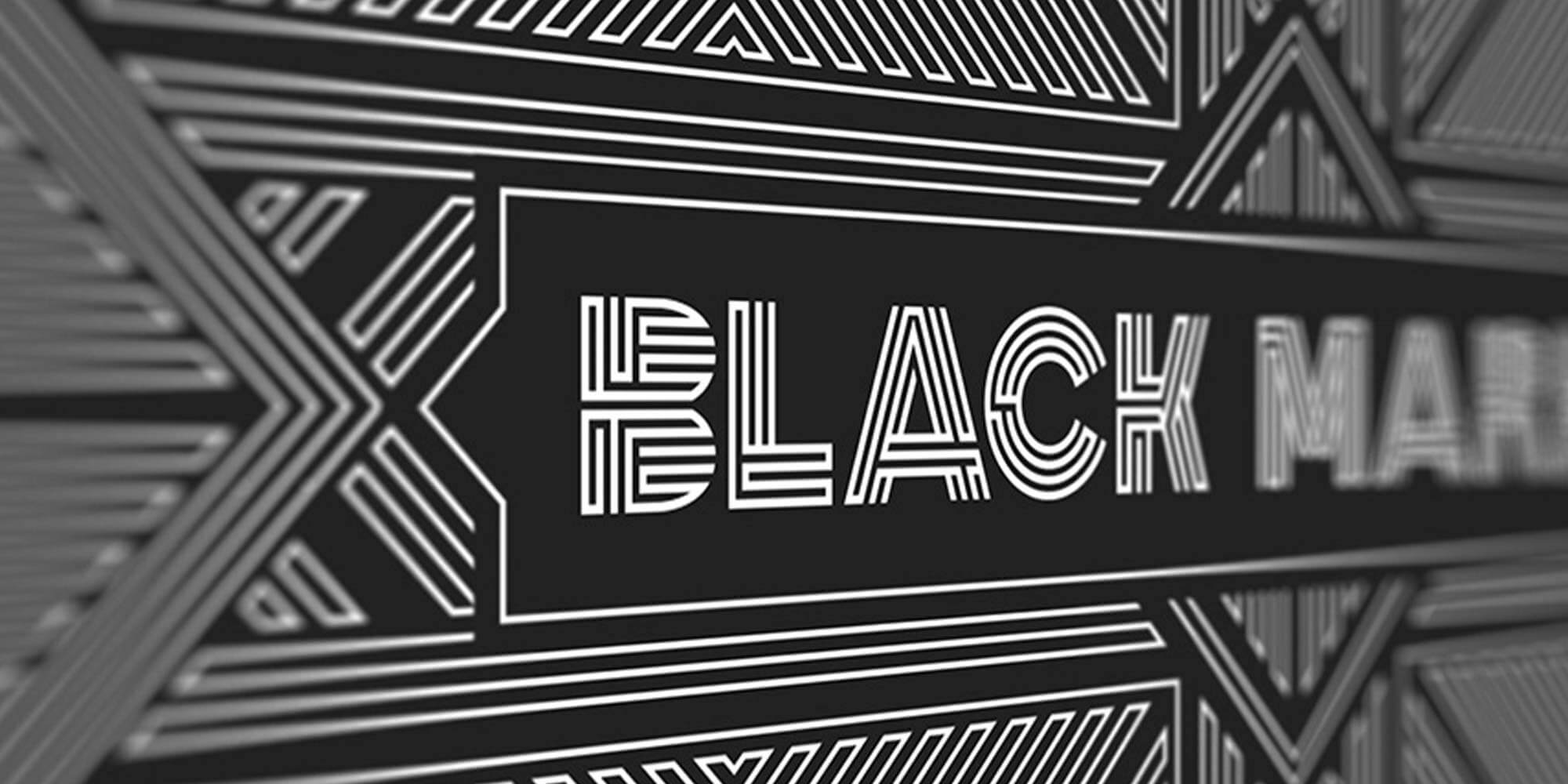 Black Market Logo Design, Boise